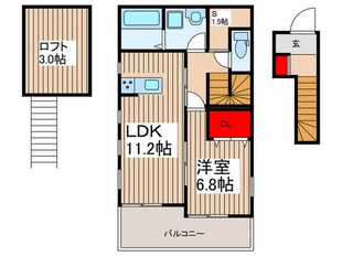 大谷口ＫＳハウスの物件間取画像